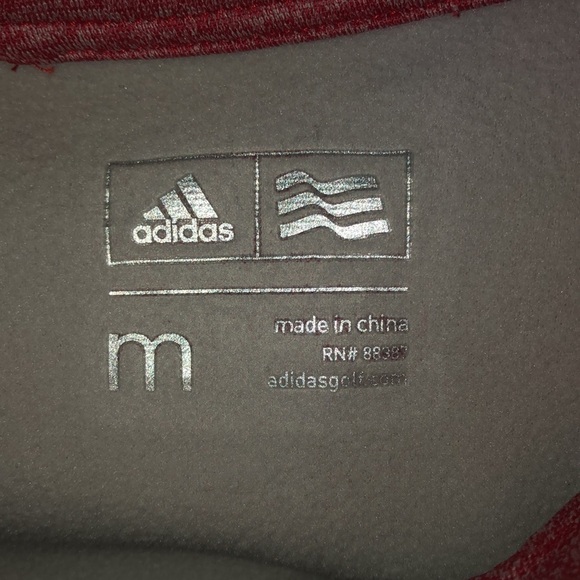 Budweiser Adidas Fleece Half Zip Size Medium - Picture 4 of 4